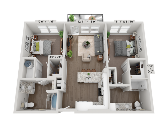 B2 - Jasper 6411 floor plan